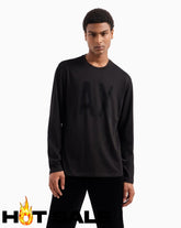Long-Shirt Men Black Armani Exchange Camibuzo